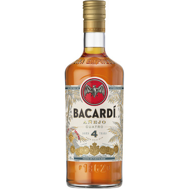 Bacardi - Anejo Cuatro, 4 Y